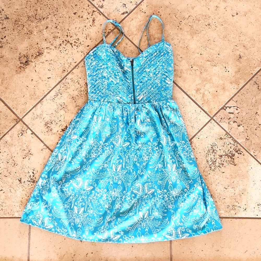 Roxy XS Green Floral Sundress